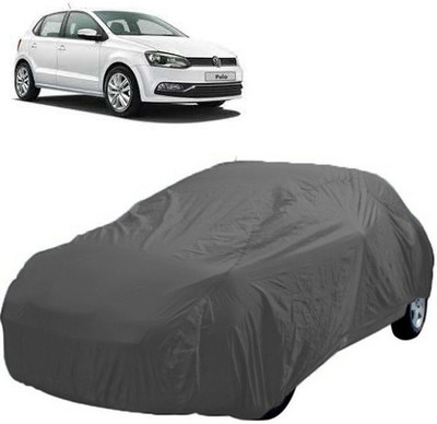 A+ RAIN PROOF Car Cover For Volkswagen Polo (Without Mirror Pockets)(Grey)
