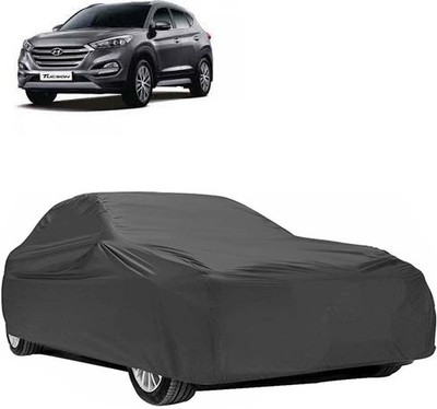 A+ RAIN PROOF Car Cover For Hyundai Tucson (Without Mirror Pockets)(Grey)