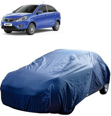 A+ RAIN PROOF Car Cover For Tata Zest (Without Mirror Pockets)(Blue)