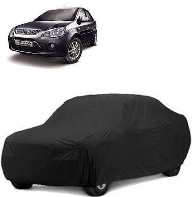 A+ RAIN PROOF Car Cover For Ford Fiesta Classic (Without Mirror Pockets)(Black)