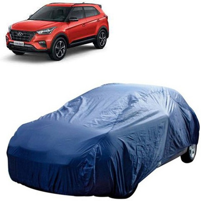 A+ RAIN PROOF Car Cover For Jeep Compass (Without Mirror Pockets)(Blue)
