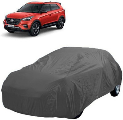 A+ RAIN PROOF Car Cover For Jeep Compass (Without Mirror Pockets)(Grey)