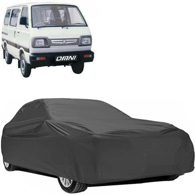 A+ RAIN PROOF Car Cover For Maruti Suzuki Omni (Without Mirror Pockets)(Grey)