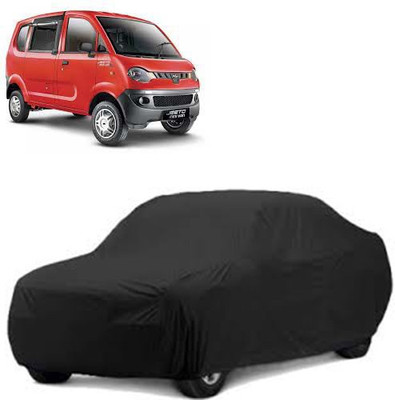 A+ RAIN PROOF Car Cover For Mahindra Jeeto (Without Mirror Pockets)(Black)