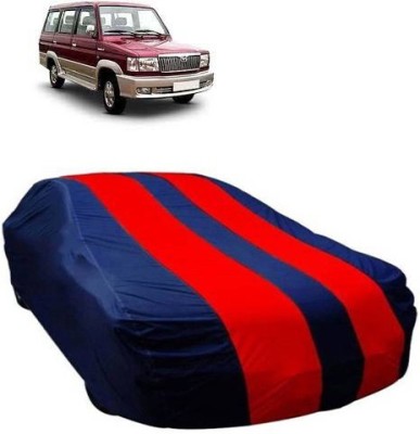 A+ RAIN PROOF Car Cover For Toyota Qualis (Without Mirror Pockets)(Multicolor)