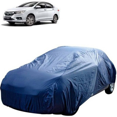 A+ RAIN PROOF Car Cover For Honda City ZX (Without Mirror Pockets)(Blue)