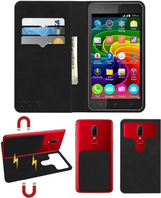 ACM Flip Cover for Micromax Bolt Q331(Black, Cases with Holder, Pack of: 1)