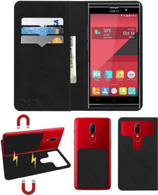 ACM Flip Cover for Xolo Black 1x(Black, Cases with Holder, Pack of: 1)