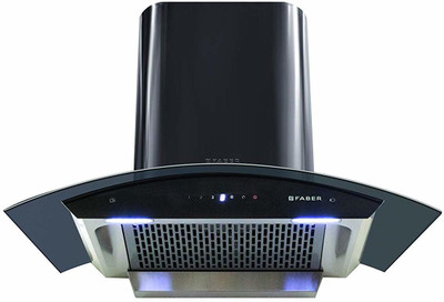 

FABER Hood Orient TC BK 90cm, Wall Mounted Chimney(Black 1200 CMH)