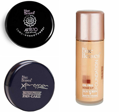 

Blue Heaven compact & pan cake & foundation(Set of 3)