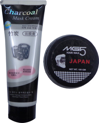 

RTB COMBO CHARCOAL 130GM WITH MG5 100GM(Set of 2)