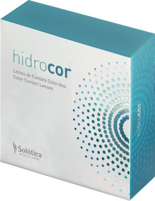 

Solotica Hidrocor Cristal - One Box Yearly Color Lens (Zero Power) Yearly Contact Lens(0.0, Cristal, Pack of 2)