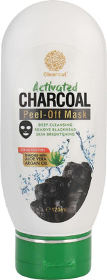 

Clearcut Activated Charcoal Peel off mask with Argan oil & Aloe vera, 120 ml(120 ml)