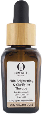 

Omorfee Skin Brightening & Clarifying Therapy (infused with Frankincense Essential Oil, Carrot Seed Essential Oil, Myrrh Essential Oil) 20 ML / 0.67 Fl. Oz.(20 ml)