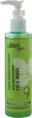 

Mirah Belle Naturals Sweet Orange - Mulberry Skin Brightening Face Wash(200 ml)