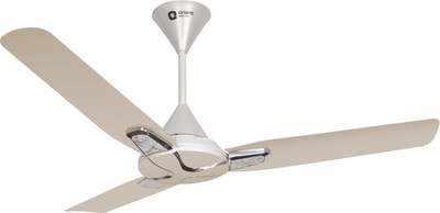 

Orient Electric Jazz Trendz 3 Blade Ceiling Fan(Pearl Metallic White Chrome, Pack of 1), Beige