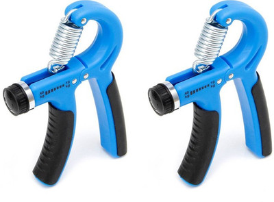 Snipper Adjustable (Blue) Pack Of Two Hand Grip/Fitness Grip(Blue)