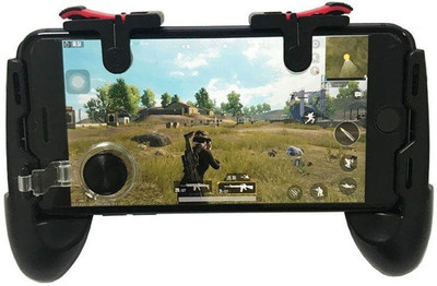 

WOOFS Mobile Game Controller Shooter Trigger Fire Button/Handle for PUBG Gaming Accessory Kit (Black, For Android, iOS) Gaming Accessory Kit(Black, For Android, Mac OS)