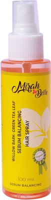 

Mirah Belle Naturals Willow Bark – Green Tea Leaf Sebum Balancing Hair Spray Hair Fragrance Spray(100, Transparent)