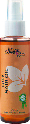 

Mirah Belle Naturals Lemon - Willow Bark - Bhringraj Oily Hair - Hair oil Hair Oil(100 ml)