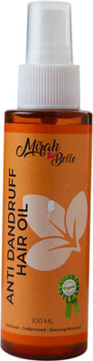 Mirah Belle Naturals Patchouli - Evening Primrose - Cedarwood Anti - Dandruff Hair oil Hair Oil(100 ml)