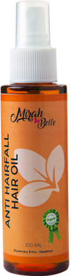

Mirah Belle Naturals Rosemary - Emu- Hazlenut Anti - Hair Fall Oil Hair Oil(100 ml)