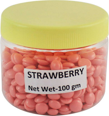 

Antezik Natural hair wax pink strawberry stripless hard wax brazilian wax beans Wax ( 100gm ) Wax (100 g) Wax(100 g)