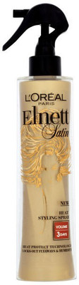 

L'Oreal Elnett Satin Heat Styling Spray Volume 3 Days Heat Protect Hair Styler Hair Spray(170 ml)
