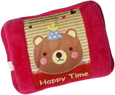 

saioni Deluxe Velvet Pocket Heating Bag With Fur Pain Reliever Electric 1 L Hot Water Bag(Multicolor)