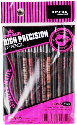 

RTB mn Super Matte High Precision lip pencil(Multicolor)