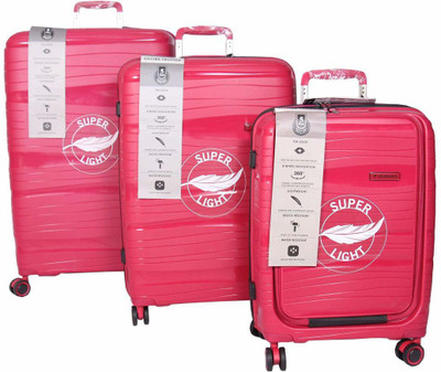 

TRAWORLD Check-in Suitcase Combo(Red)