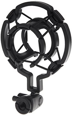

SHAFIRE Universal Microphone Shock Mount Cradle Holder Clip Stand Mic Bracket(Black)