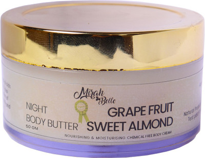 

Mirah Belle Naturals Grapefruit – Sweet Almond Night Body Butter(100 g)
