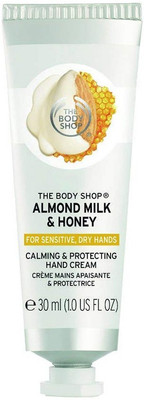 

The Body Shop Almond Milk & Honey Hand Cream, for Sensitive, Dry Skin, 1.0 Fl. Oz.(30 ml)