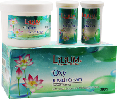 

Lilium Herbal Oxy Instant Fairness Bleach Cream(300 g)