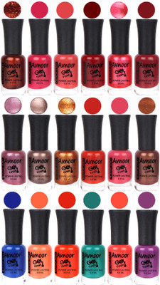 

Avnoor Trending Gel Nail Polish Combo 7926 Multicolor(Pack of 18)