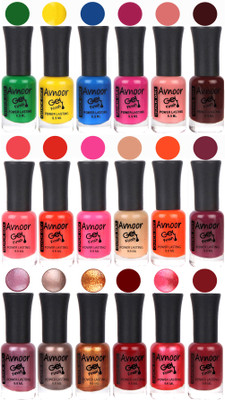 

Avnoor Trending Gel Nail Polish Combo 7975 Multicolor(Pack of 18)