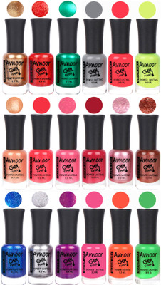 

Avnoor Trending Gel Nail Polish Combo 7916 Multicolor(Pack of 18)
