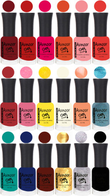 

Avnoor Trending Velvet Matte Nail Polish Combo 7883 Multicolor(Pack of 18)