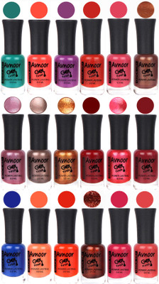 

Avnoor Trending Gel Nail Polish Combo 7924 Multicolor(Pack of 18)