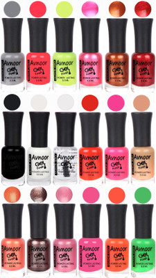 

Avnoor Trending Gel Nail Polish Combo 7950 Multicolor(Pack of 18)