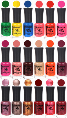 

Avnoor Trending Gel Nail Polish Combo 7969 Multicolor(Pack of 18)