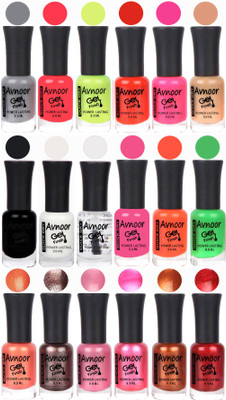 

Avnoor Trending Gel Nail Polish Combo 7948 Multicolor(Pack of 18)