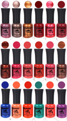 

Avnoor Trending Gel Nail Polish Combo 7929 Multicolor(Pack of 18)