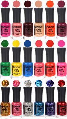 

Avnoor Trending Gel Nail Polish Combo 7955 Multicolor(Pack of 18)