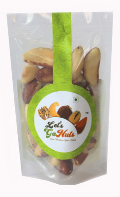 

Let's GoNuts Fresh Sound Brazil Nuts Raw Brazil Nuts(100 g, Pouch)