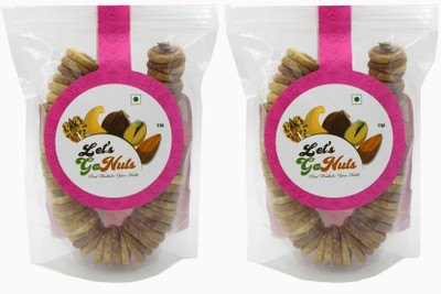 

Let's GoNuts Fresh & Pulpy Dried Figs (Anjeer) 250gX2 Figs(500 g, Pouch)