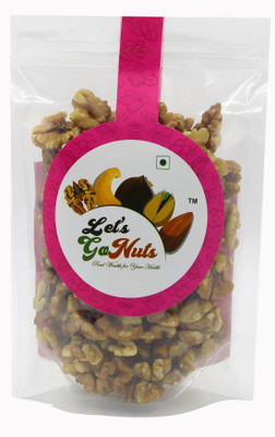 

Let's GoNuts Fresh & Crunchy Walnut Kernels (Akrot Giri) 250g Walnuts(250 g, Pouch)