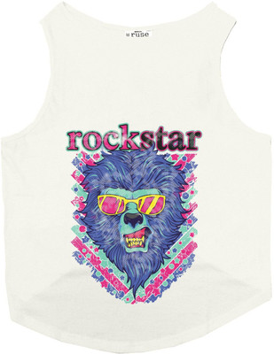 

Ruse Tank, T-shirt for Dog(Ecru, White