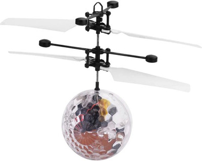 PSYCHE High Quality Original Infrared Controlled and Gyroscopic Self Leveling LED Flying Whirly Ball(Multicolor)